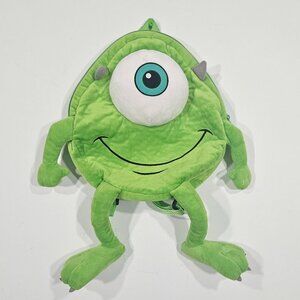 Disney Green Monster Plush Backpack